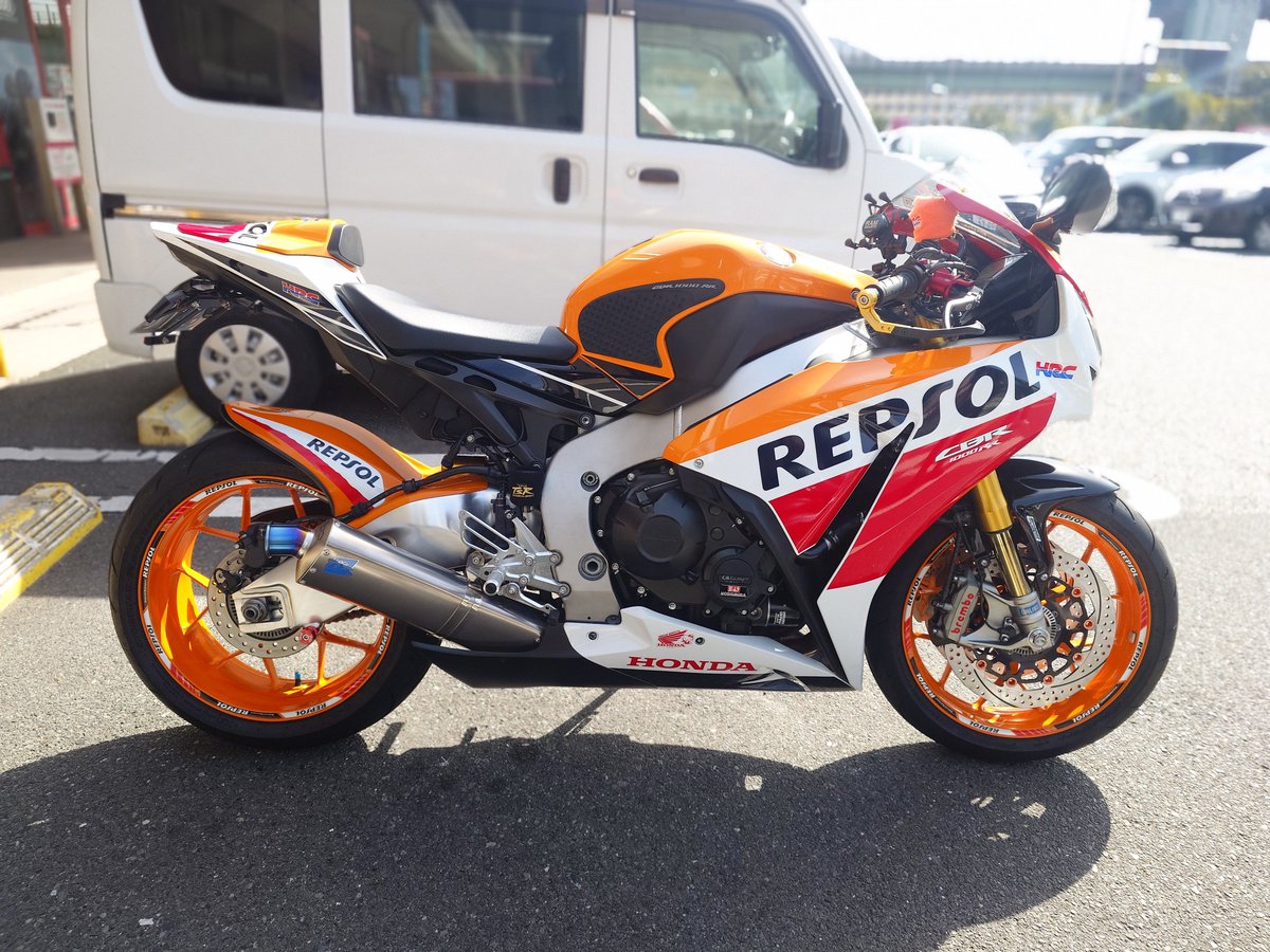 CBR1000RR SP😍 サンスタープレミアムレーシングローター取り付け