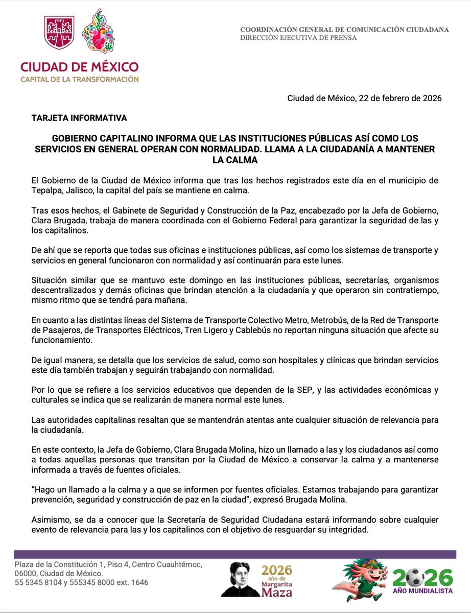 Comisión CDMX tweet media