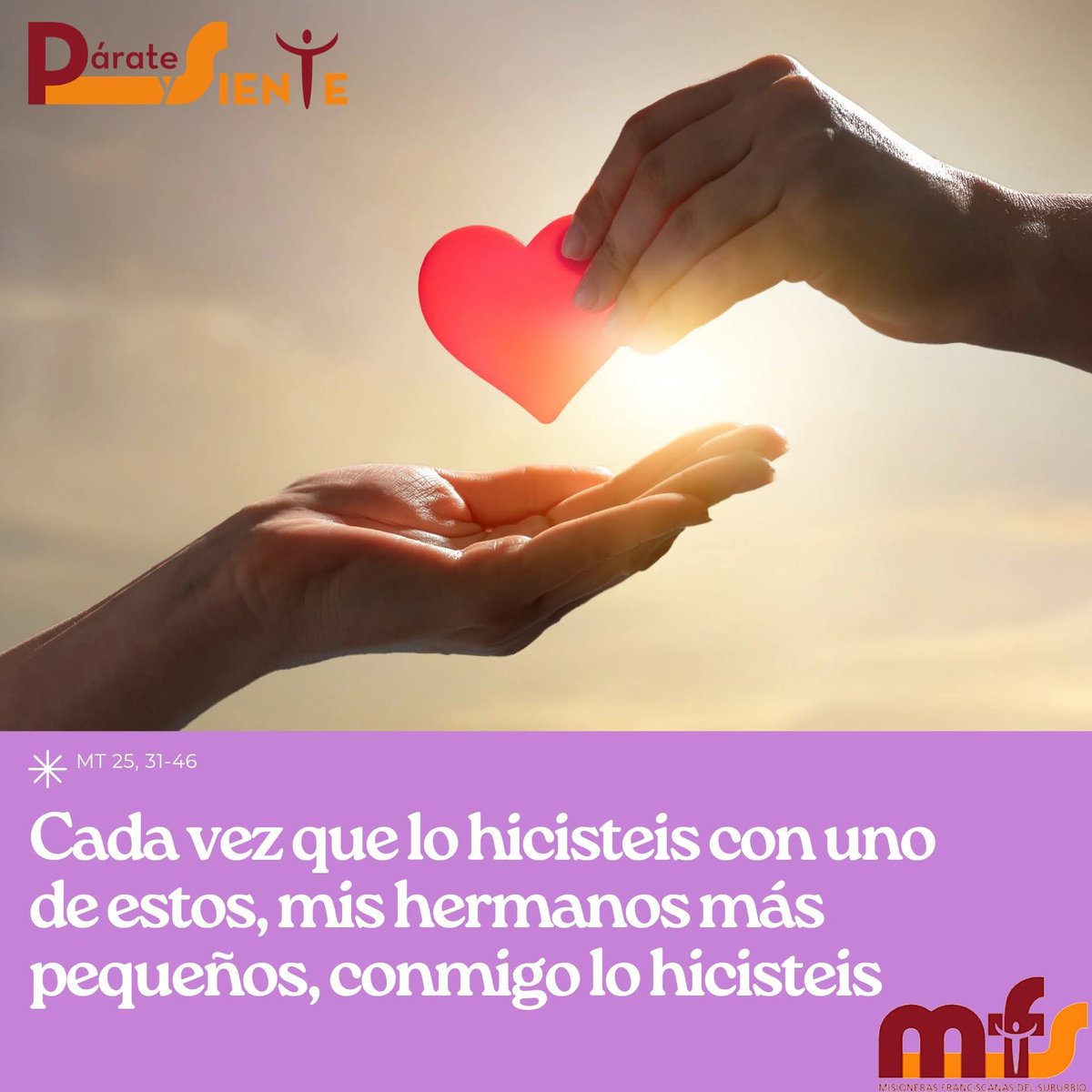 MFS#iMision (@mfranciscanas) on Twitter photo 