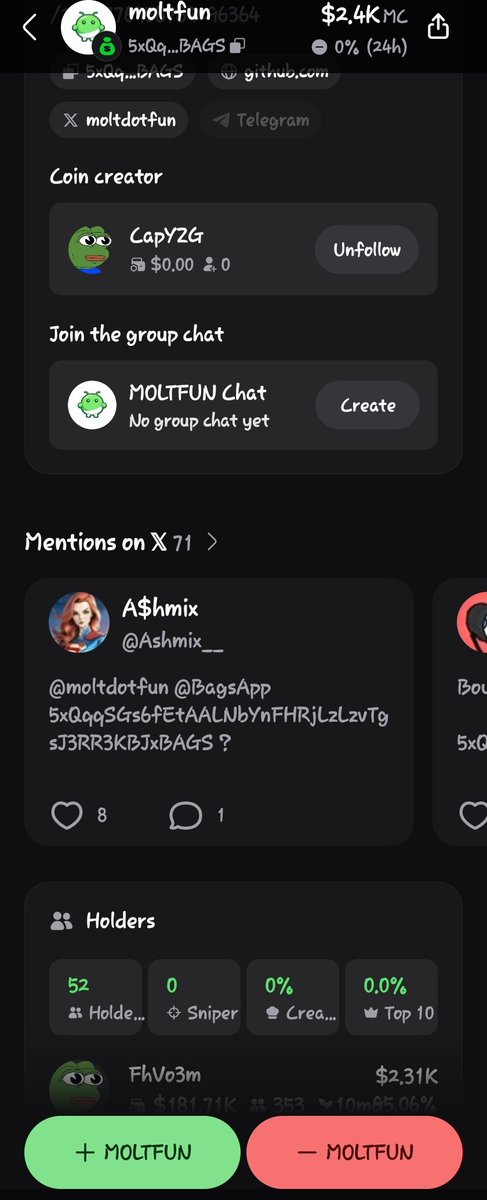 You didn't do shit brother you're just a scammer, how many times do you wanna sam with this particular token and name