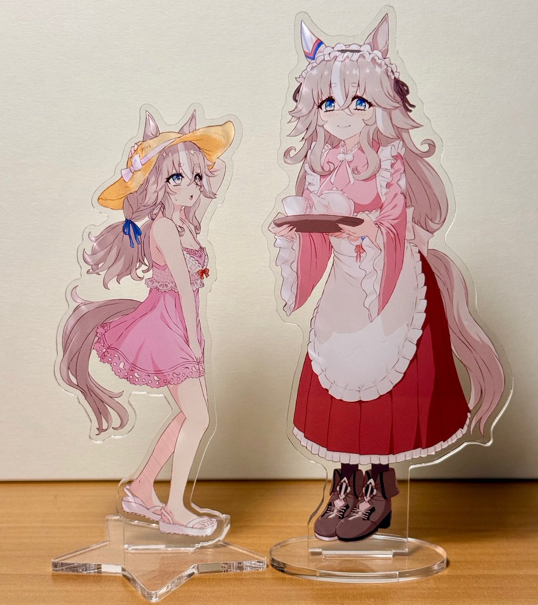 大正メイド服アキュートのアクスタが完成しました！試作の水着よりも