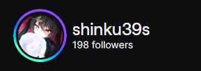 Shinki_39's tweet photo. We are so close to 200 followers on twitch!🙏
https://t.co/llJm6fSEDC https://t.co/Vzzr6cVMu7