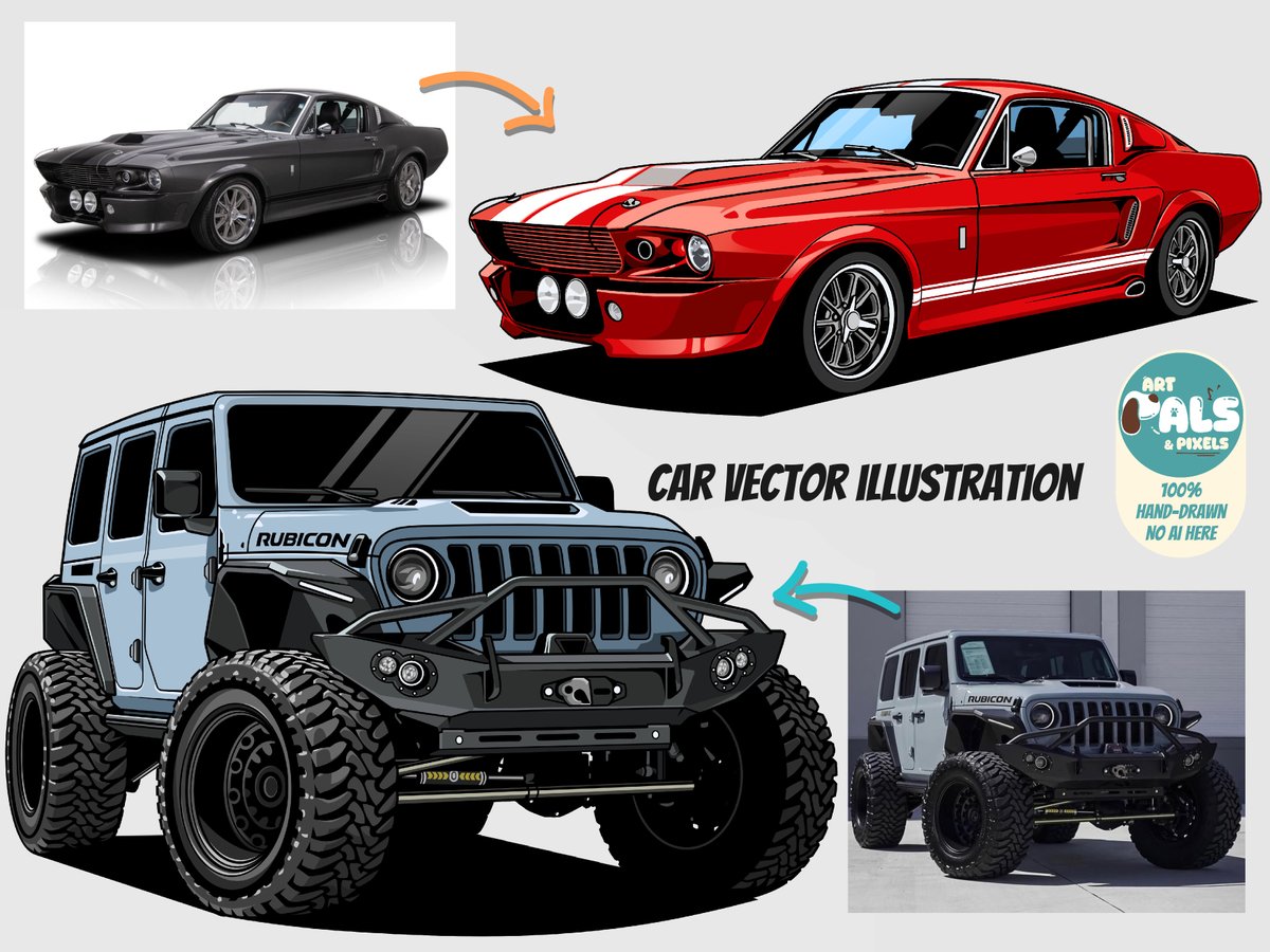ArtPalsPixels's tweet photo. Car Vector Illustration🔥
https://t.co/EWavvY6yaq
#etsy #etsygifts #etsysale #customartwork #carvector #carportrait #cardesign https://t.co/9zcL6RMkld
