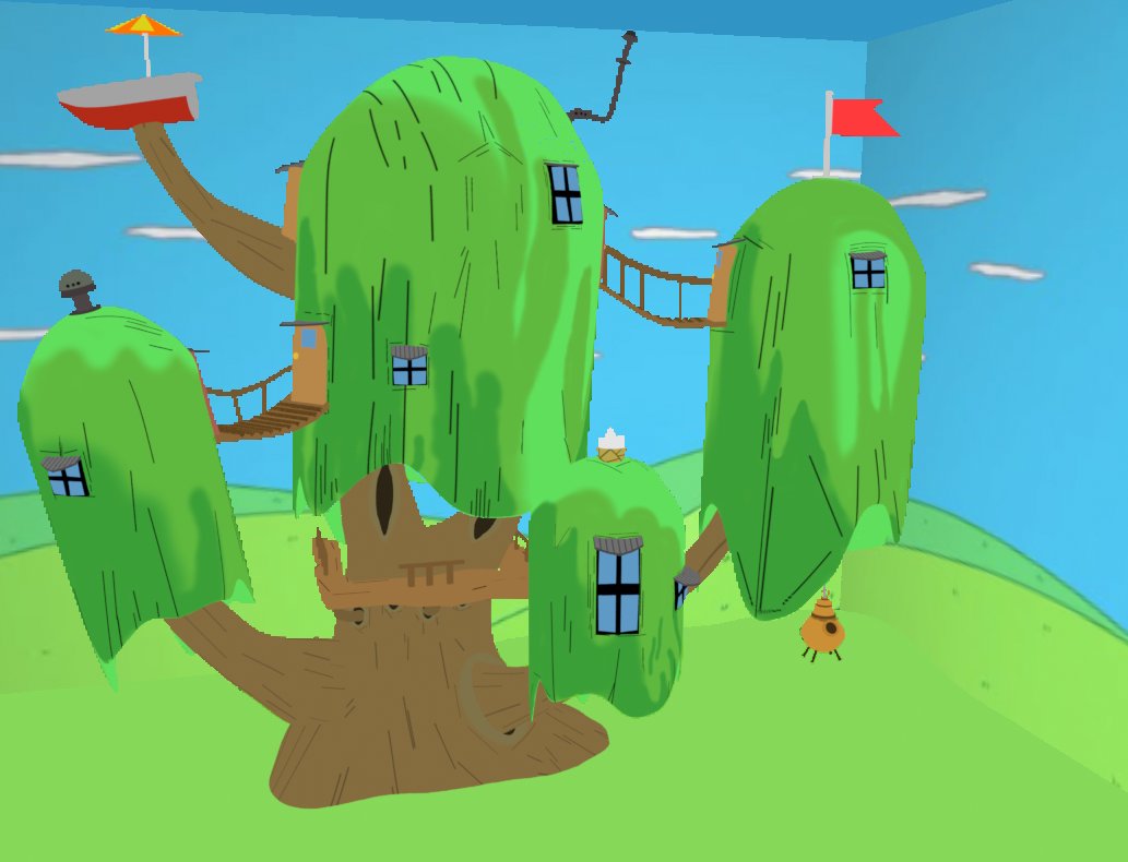 MansidakB's tweet photo. Adventure Time Tree House    
—————————                
Model by: @MansidakB
—————————      
Commissions open       
—————————                    
#ROBLOX #RobloxStudio #RobloxDev #adventuretime #adventuretimefanart https://t.co/Hqlidc3kdQ