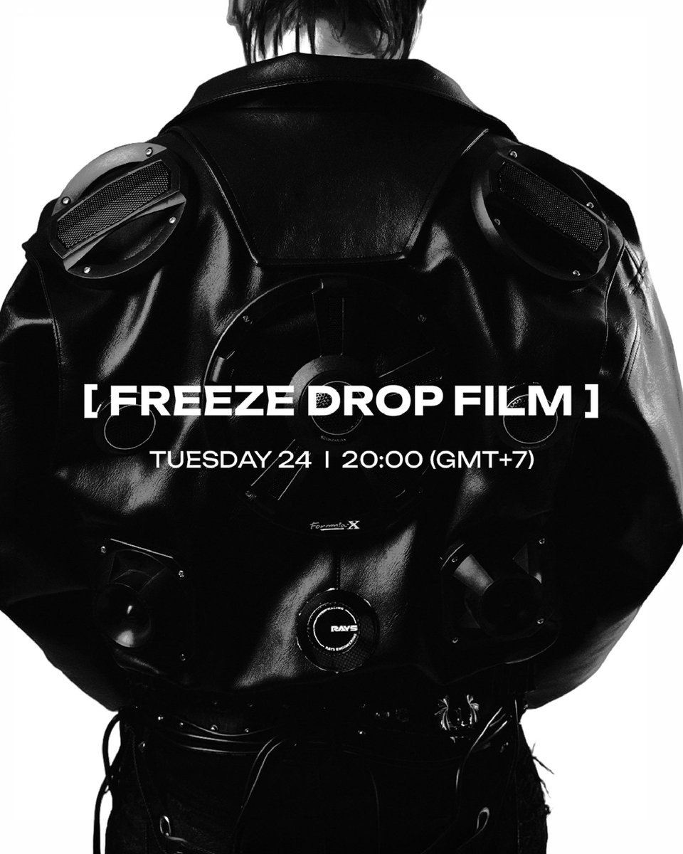 TOMORROW WE DROP
[ FREEZE DROP FILM ] 
TUESDAY 24
20:00 (GMT+7)

All platforms of FREEZE DROP

#FreezeDrop #BOSSCKM #Bosschaikamon
