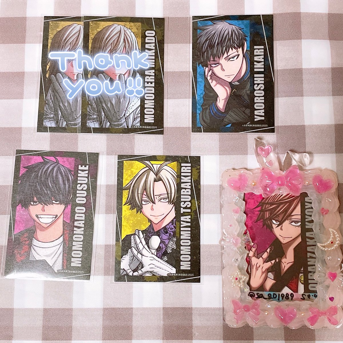 1 【交換/譲渡】桃源暗鬼 c107 アフコミ コミケ 缶バッジ キャラカード