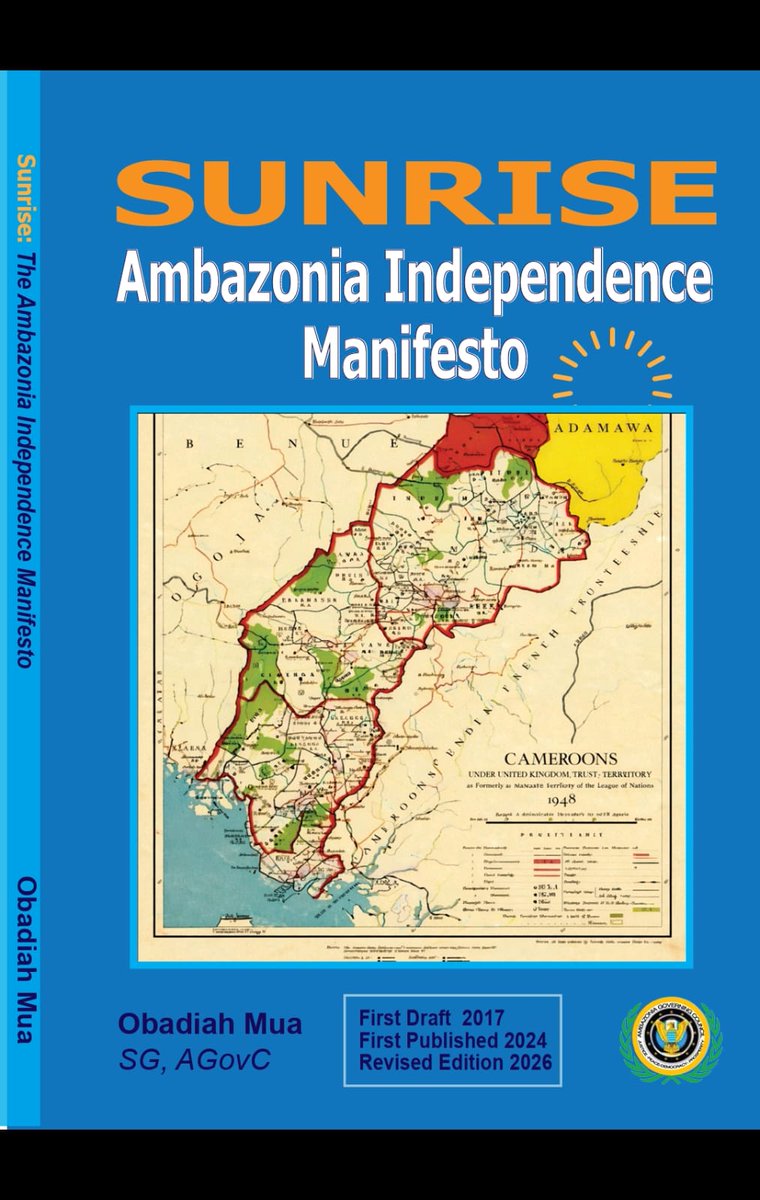 Amba2020Sa's tweet photo. @AJEnglish Ambazonian are taking their destiny into their hands crafting the kind of nation they want. The NewDawn, The SunRise over Ambazonia. https://t.co/mU9zMXDABB