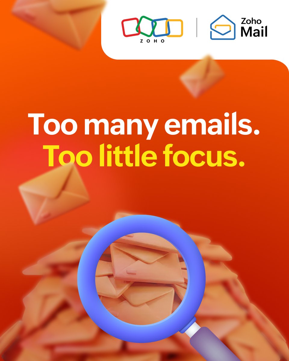 Zoho Mail tweet media