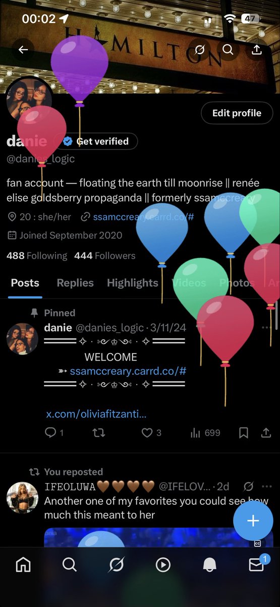 21 era!! I'm not active here often but I'm so glad I made thiss account and made all these great moots ilyyyy