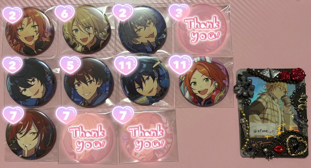 交換/譲渡】あんさんぶるスターズ あんスタ コレクション缶バッジ 2025