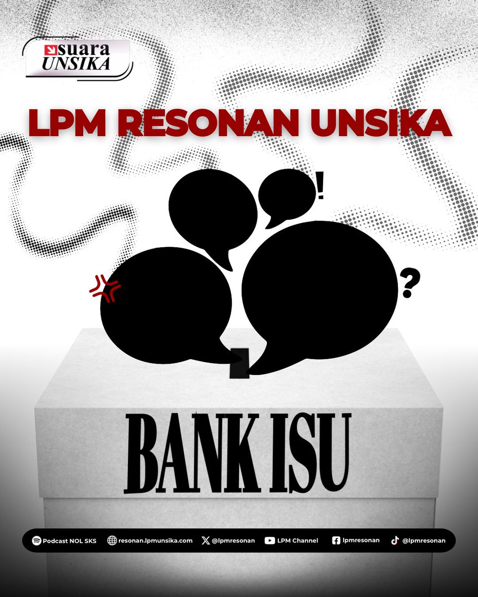 Lembaga Pers Mahasiswa Resonan Unsika tweet media