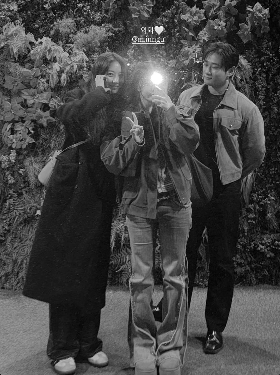 Minkyung with Dahye &amp; Dongjin from #TransitLove3 🫶🏻🫶🏻

#TransitLove4