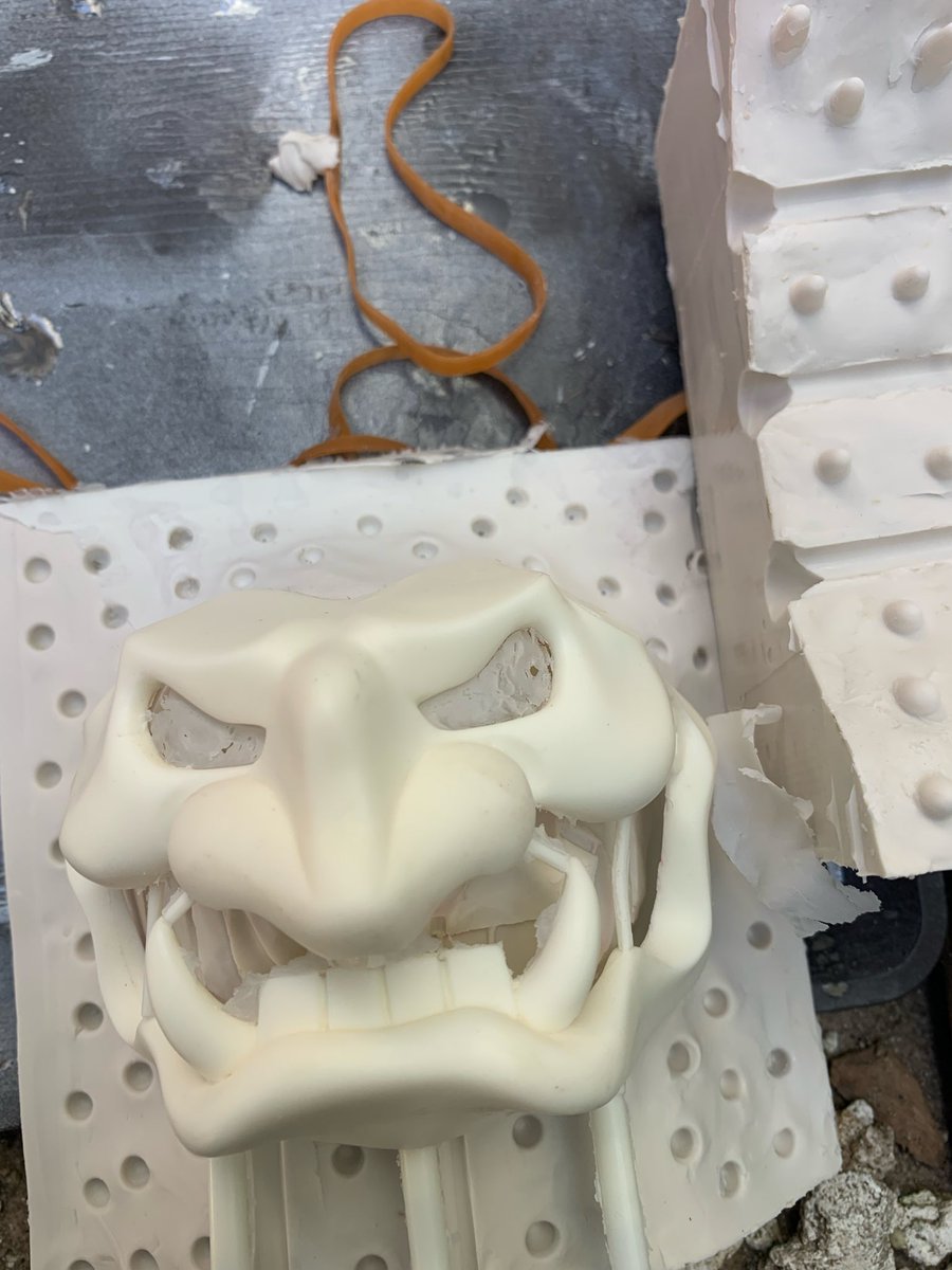 亀達磨ちゃん用鬼面、量産開始🐢👹