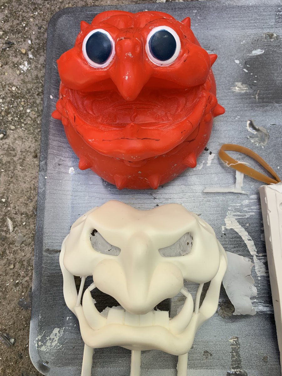 亀達磨ちゃん用鬼面、量産開始🐢👹