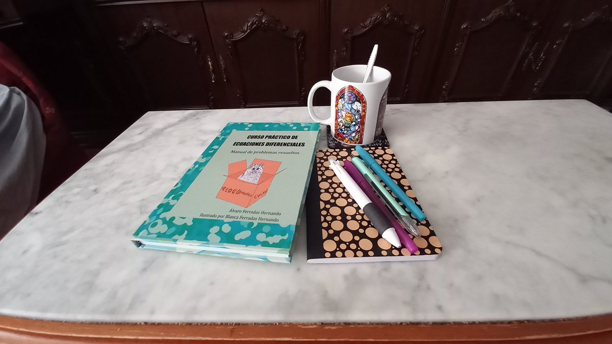 Maxwell_AFH's tweet image. #Aprueba sin ningún problema los #exámenes de tu #Carrera #universitaria aprendiendo a #resolver de manera sencilla, clara e intuitiva #problemas de ecuaciones diferenciales
Gracias a este libro

mybook.to/ebkecuacdifere…

#docencia #docentes #Professor #teacher #Teachers #libros