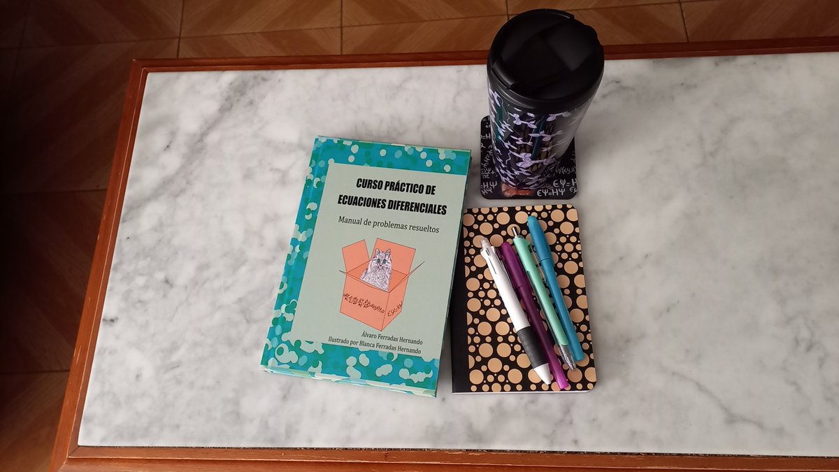 Maxwell_AFH's tweet image. #Aprueba sin ningún problema los #exámenes de tu #Carrera #universitaria aprendiendo a #resolver de manera sencilla, clara e intuitiva #problemas de ecuaciones diferenciales
Gracias a este libro

mybook.to/ebkecuacdifere…

#docencia #docentes #Professor #teacher #Teachers #libros