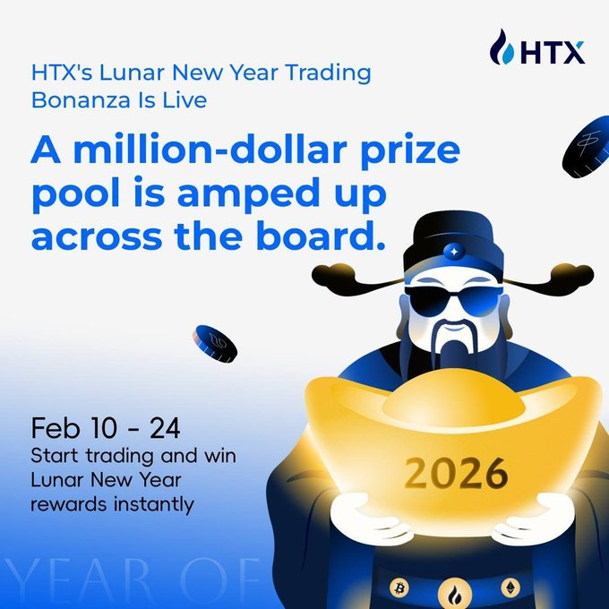 HTX_Global's tweet photo. 🪂 ENDING SOON!  🪂
HTX's Lunar New Year Airdrops!

Trade both spot and futures to grab rebates, leaderboard bonuses, and prize pools worth millions of dollars all wait for you. 

👉Join:https://t.co/ID4ykeIWPI https://t.co/aCRcqjHEIl
