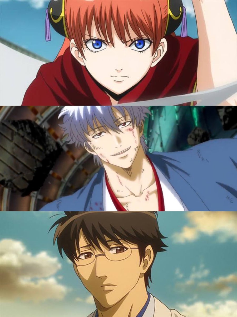 hamachan0505's tweet photo. あなたはどの時代の万事屋が好きですか？

#gintama
#万事屋
#時代に生きる侍たち https://t.co/G5S2AV9jJi