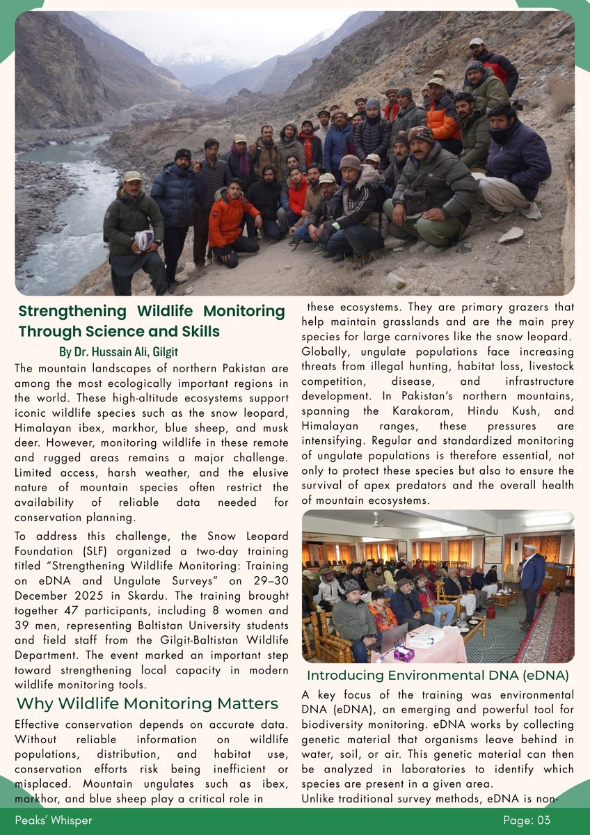 Snow Leopard Foundation tweet media