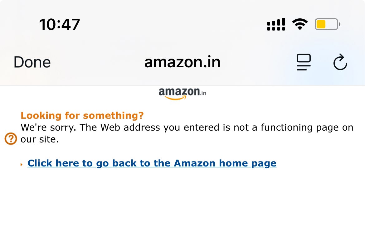 AsPerName's tweet photo. @AmazonHelp @amazon @amazonindia @amazonhelp - they keep sending links of social in replies to see how effective they are but see how the link are https://t.co/ibMMsOt2JC