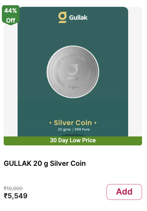 DealsWorthWatch's tweet image. #Minutes #Store-specific
₹6- fkrt.cc/hsZ4d4E
₹147- fkrt.cc/hy5jAL5
₹140- fkrt.cc/hGVgDIN
₹117- fkrt.cc/h8YQ3l0
₹98- fkrt.cc/hP3EDR8
₹5549- fkrt.cc/hVf2uAv
More such loot join: t.me/DealsWorthWatc…