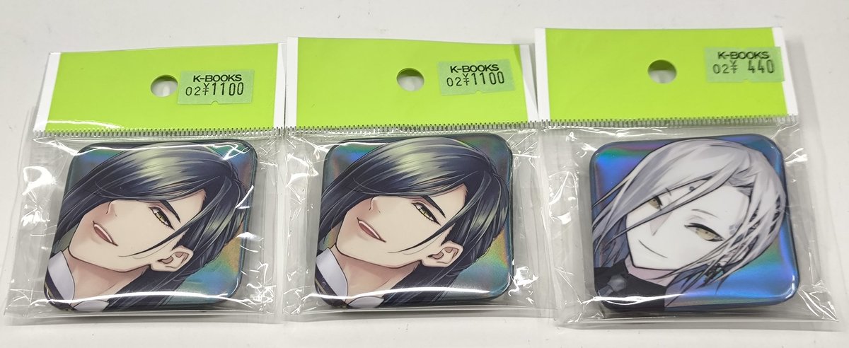 入荷情報】 刀剣乱舞 とうらぶ 大本丸博 スクエア缶バッジ にっかり