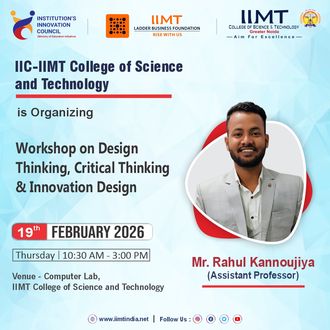 IIC IIMT Science & Technology tweet media