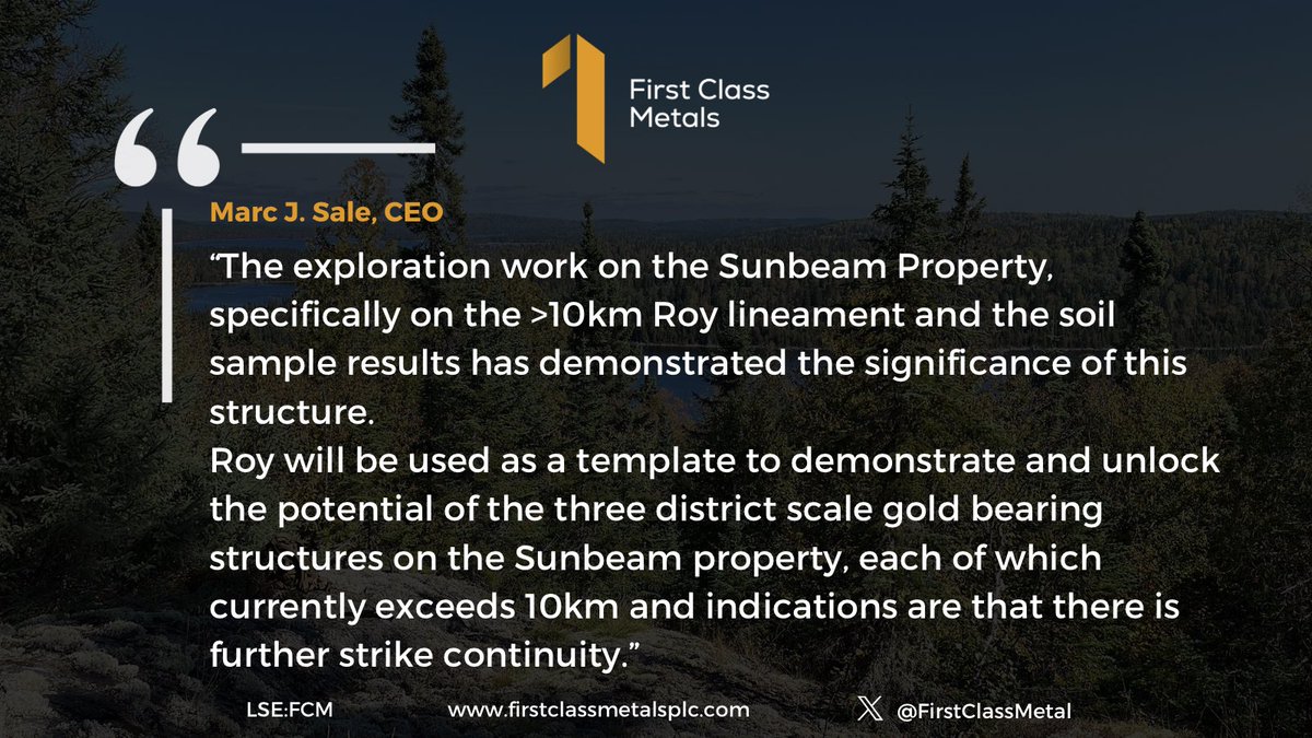 First Class Metals PLC. LSE:FCM FRA:WN9 tweet media