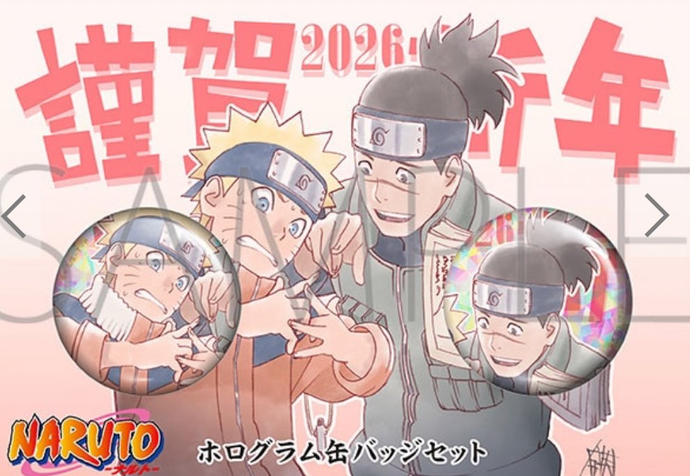 こちらの商品は本日2月23日まで予約受付中です！！ イルカ先生とナルト