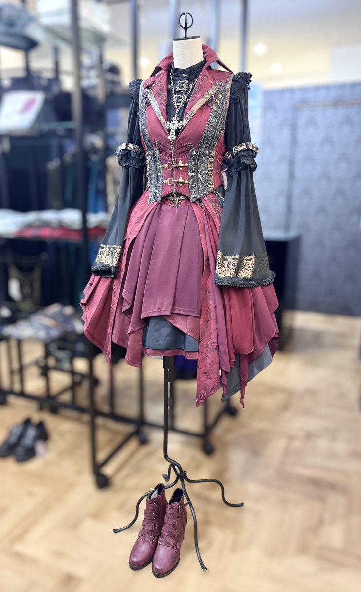 こんにちは🐶 #Oneste × #Croce MIX #スチームパンク コーディネート