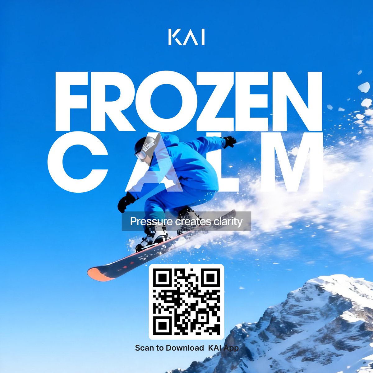 You don’t fight the mountain.
You read it.

Same with volatility —
Respect it, manage it, ride it.

#KAI #Crypto