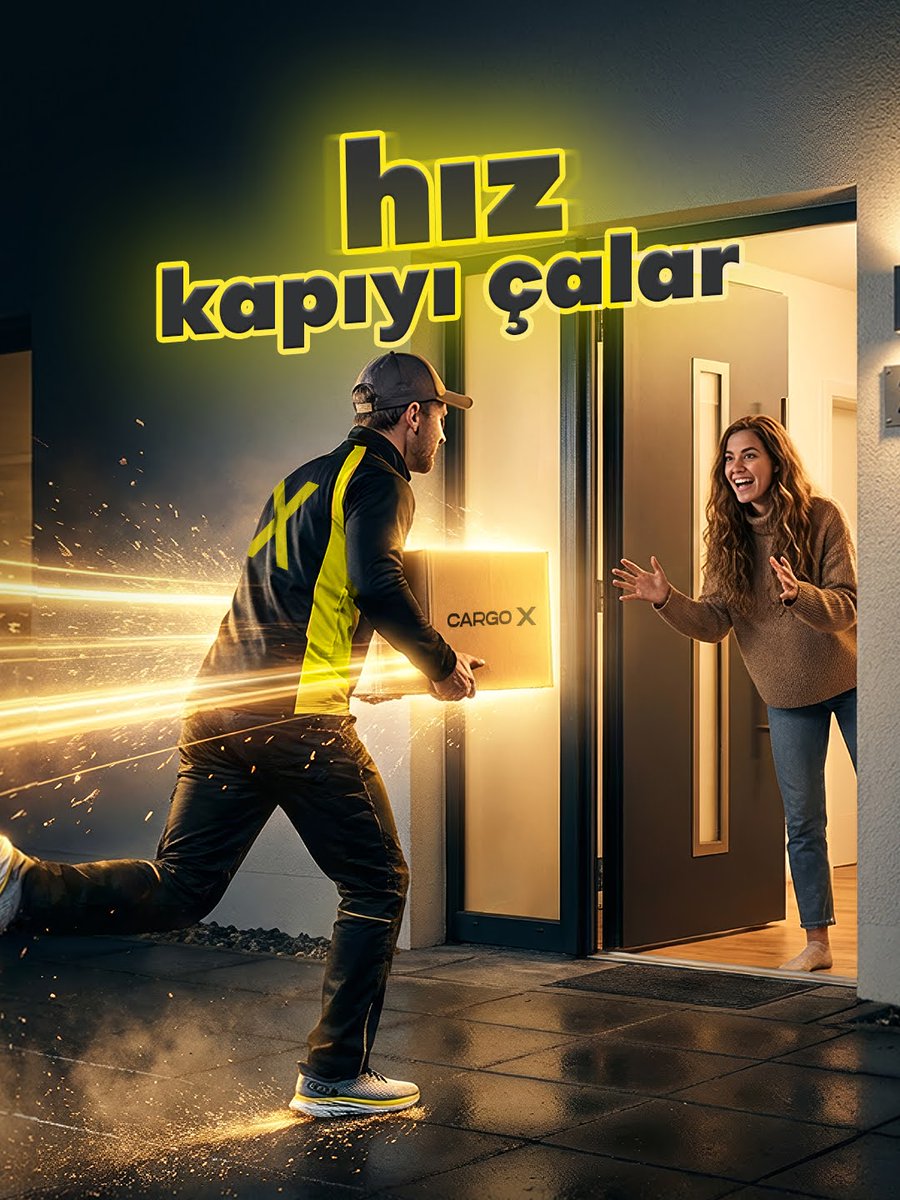 ⏰ Tik tak…
🔔 Kapınız çalıyor!

CARGO X ile aynı gün teslimat 📦⚡

#CARGOX #OnlineAlışveriş #Teslimat