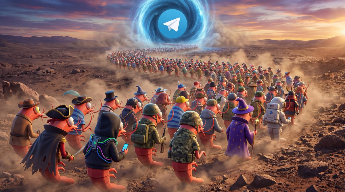 Early invite to the official Scampi community🦞

Felt cute might delete later

t.me/+clZF2B4v39g2N…