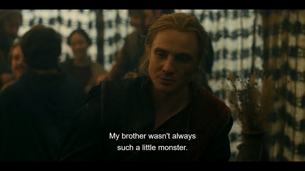 _fabYsha's tweet photo. “My brother wasn't always such a little monster.”
“But Aerion was quite the glad child once.”

OH I LOVE THE CONCEPT OF SEEING AERION AS GLAD CHILD. DAERON LOVES HIS LITTLE BROTHER :<
#AKOTSK #AKnightOfTheSevenKingdom https://t.co/SXJRdo0wrb