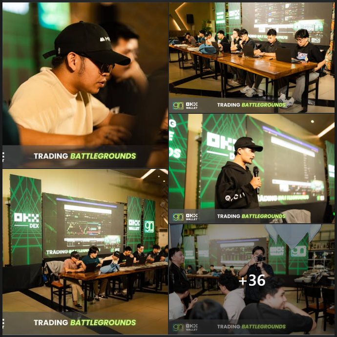 gnclubofficial's tweet photo. Meron parin kaming GN fever thinking about the last one we had. 

Here are some pictures to relive those moments! 💚🖤 (1/3)

What started as a trading competition turned into real conversations and real connections.
Eight elite traders went head-to-head on the charts, made split-second decisions under pressure, and still found time to share insights and build friendships offstage.

OKX Wallet × GN Club: Trading Battlegrounds went live on January 30, 2026 at High Grounds Cafe — featuring face-to-face semifinals and finals, real-time execution, and strategies tested in the moment.

#GNCLUBxOKXWallet #GNCLUB #OKXWALLET #TradingBattlegrounds @okx @okxsea @wallet @star_okx $btc $eth $sol $okb