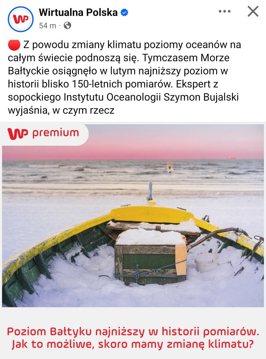 Ktoś wie, które oceany podniosły swoje poziomy?