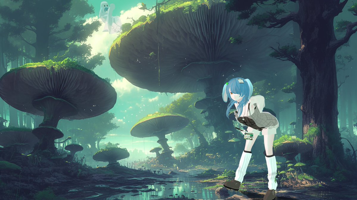 おはにちは！ 今週の新衣装試行錯誤。 15:00までには開始予定だよ