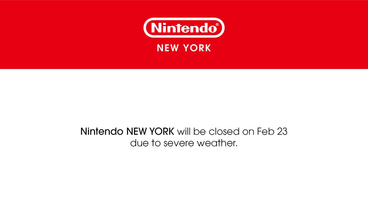 RT @NintendoStoreUS: