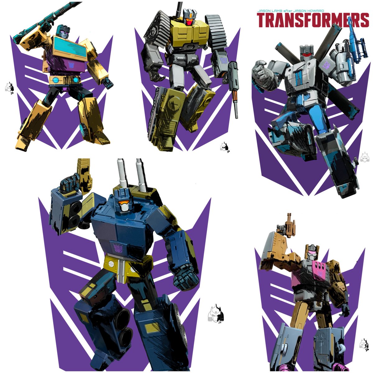 SpringerWrecker's tweet image. Combaticons #Transformers #Skybound 

#MondayMayhem  #ToyPhotoArt