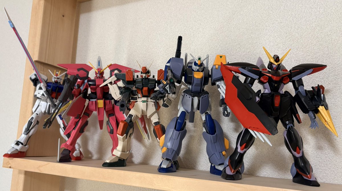 ついに5機揃ったーー！！！壮観！！嬉しい！！🥰