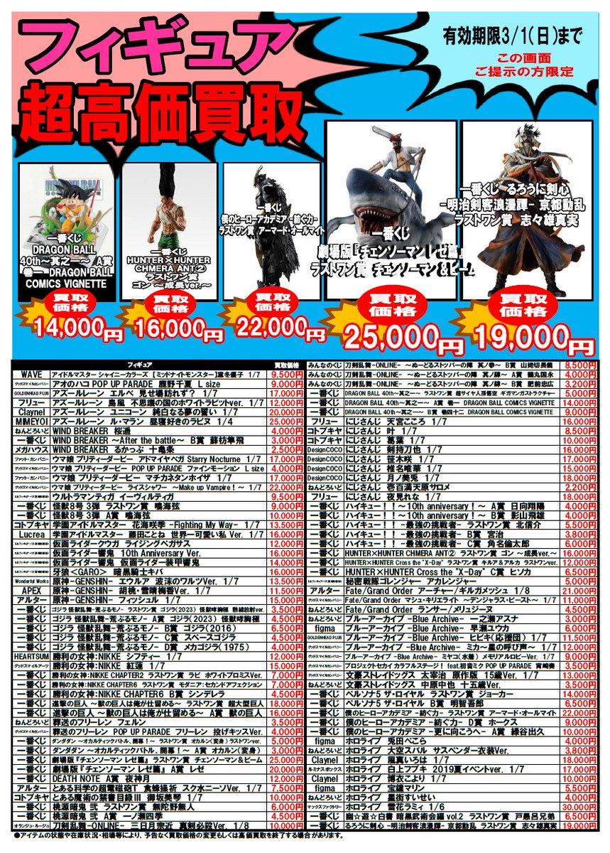 買取受付時『最初』にこちらの画像ご提示で、 買取金額が通常査定よ