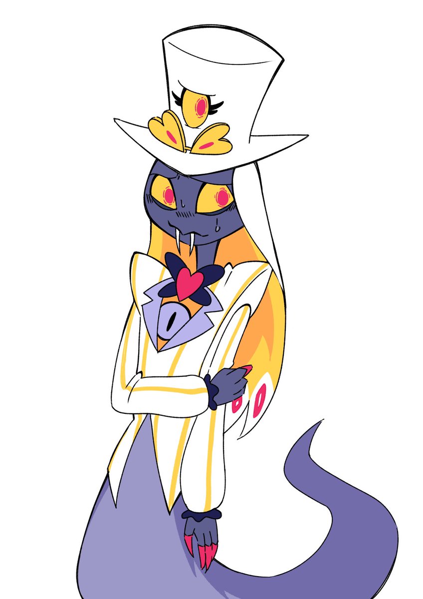 サーペンシャスらくがき😙 #HazbinHotel #ハズビンホテル #sirpentious