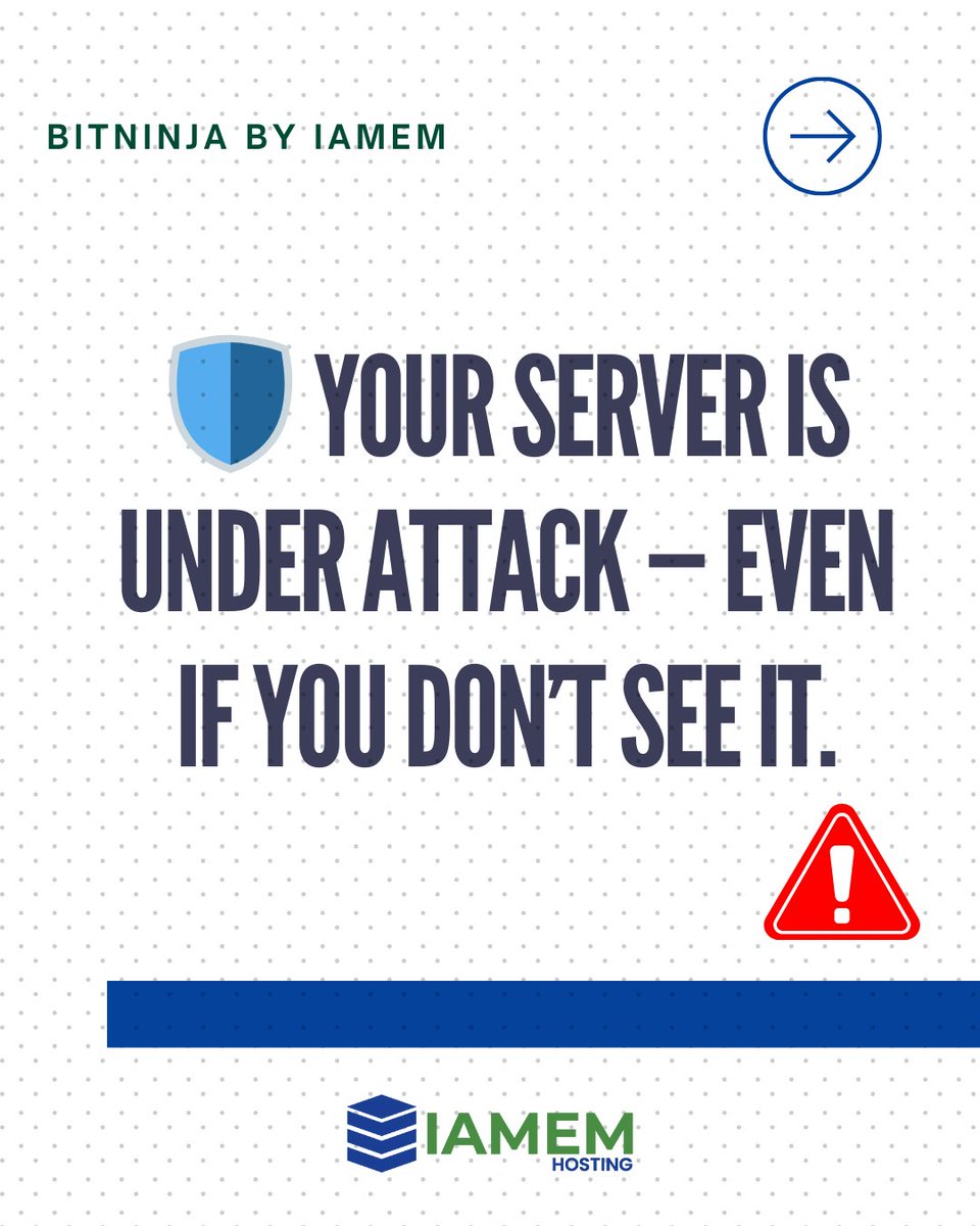 iamemhost's tweet photo. Cyber attacks don’t wait — and neither should your security.

With BitNinja Security on all IAMEM servers, your business gets:
✔️ Real-time protection
✔️ WAF
✔️ Botnet defense
✔️ Malware quarantine

Stay secure. Stay online. Stay ahead.

📞 +91 7702761948 https://t.co/yJ5kuAXIam