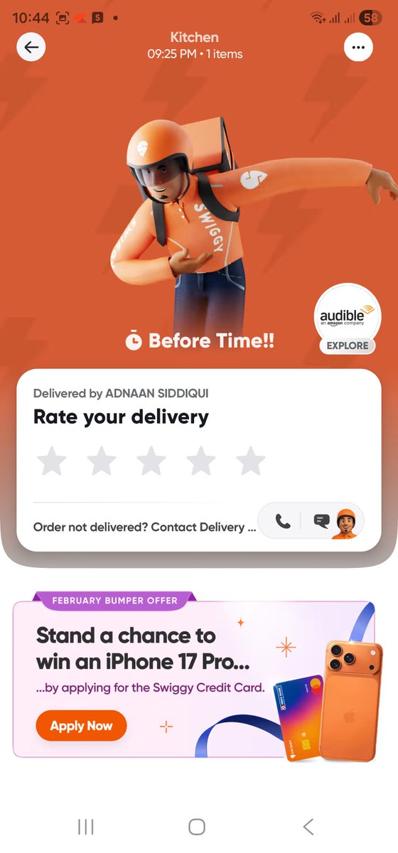 IBSinsights's tweet photo. I am formally requesting:
Refund for Order 2307453138206466
Review of delivery handling standards
Accountability for service lapse
@SwiggyCares please resolve. https://t.co/K0BtHYPlP3