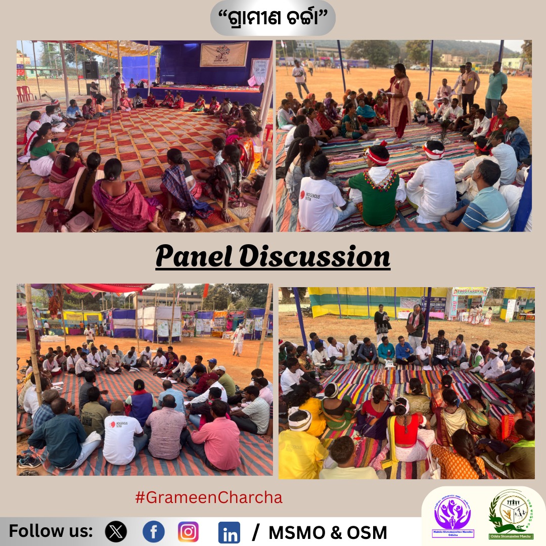 True guardians of our ecosystem!
For generations, tribal communities have protected forests,water &amp; biodiversity.
#GrameenCharcha at Bissam Cuttack,Rayagada, amplifies their voices for sustainable development that safeguards both nature and livelihoods.
#Ruralvoice
<a href="/Atmashakti3/">Atmashakti Trust</a>