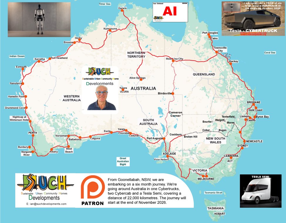 😄Lismore, NSW, is fantastic to live. 
It's not me.
I have too many things to do before I die.  I'm not done yet.  
I'm looking to build a team of six to join me, with a special call-out for a camera and sound crew to document our journey. We have drones with cameras. 
I'm going