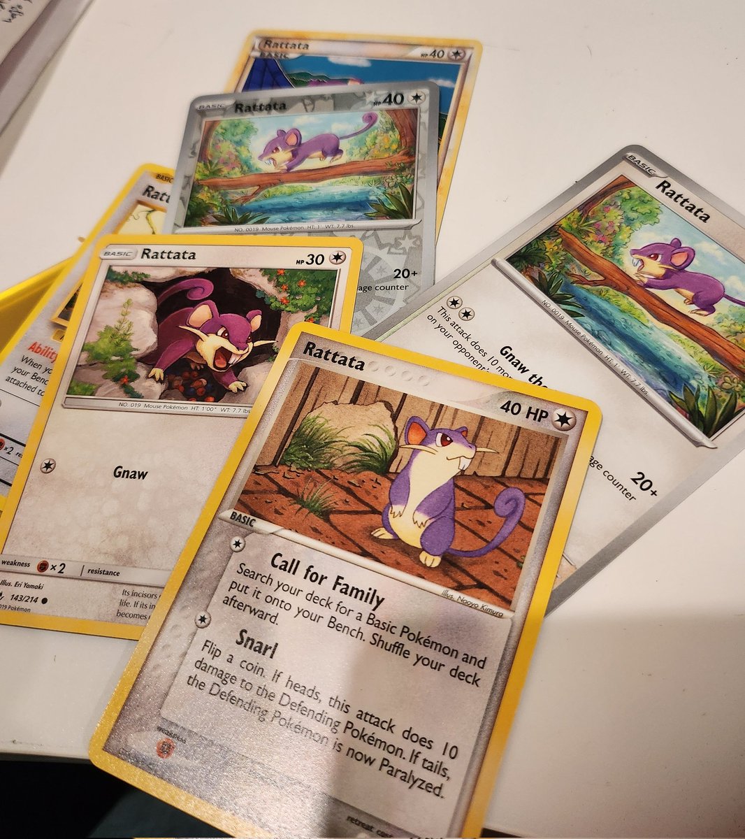 RattataQueen's tweet photo. 6 rattata have been added to the collection! I'm currently at

314 rattata 
206 raticate https://t.co/ebarcoXJTX
