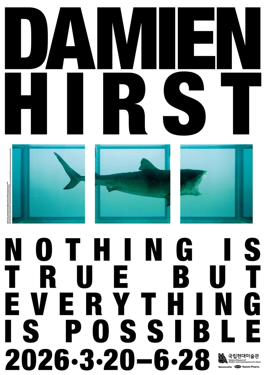 damien hirst 韓国 ダミアンハースト　ポスター　英語版 高見温｜On Takami on X: 