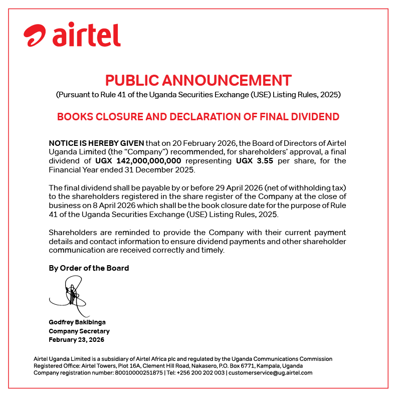Airtel Uganda tweet media