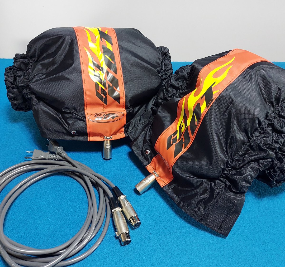 GET-HOTタイヤウォーマーが入荷いたしました。 新しいデザインです